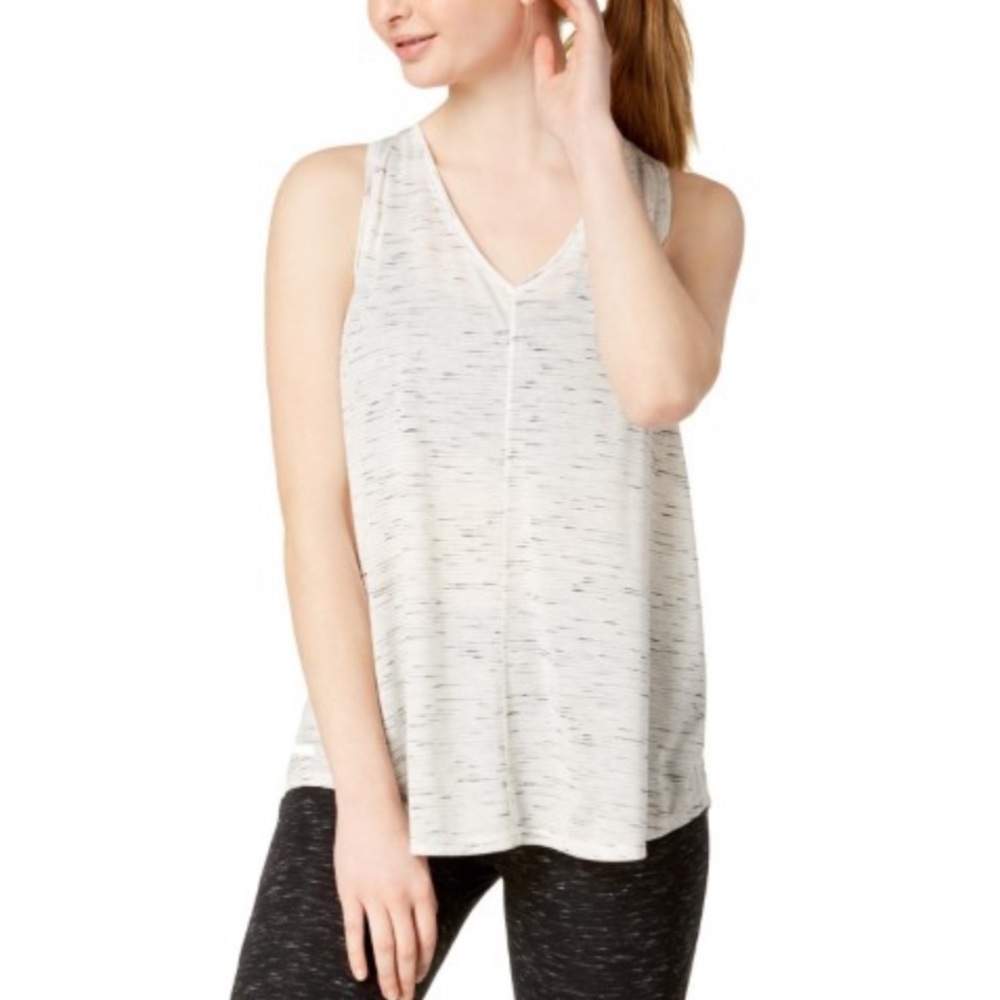 Calvin Klein Vent Back V-neck Tank Top